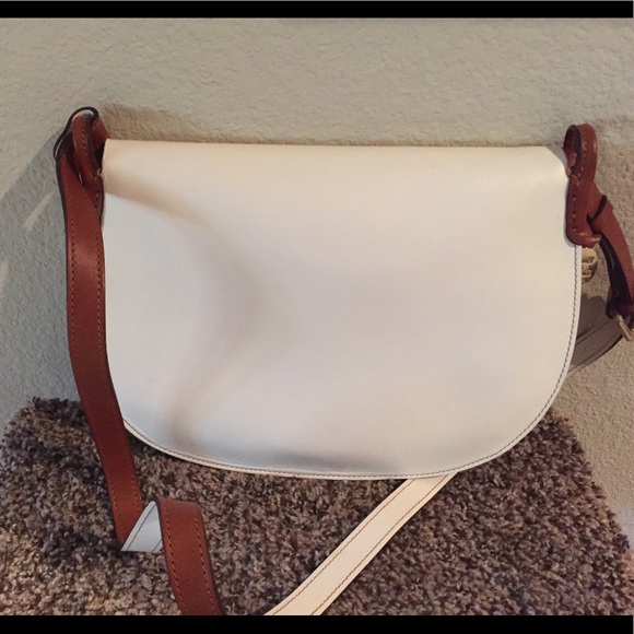 Dooney and Burke Cream and Tan purse - Picture 2 of 13